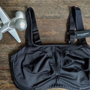 SOMA SPORT Underwire Sports Bra Black 36DD